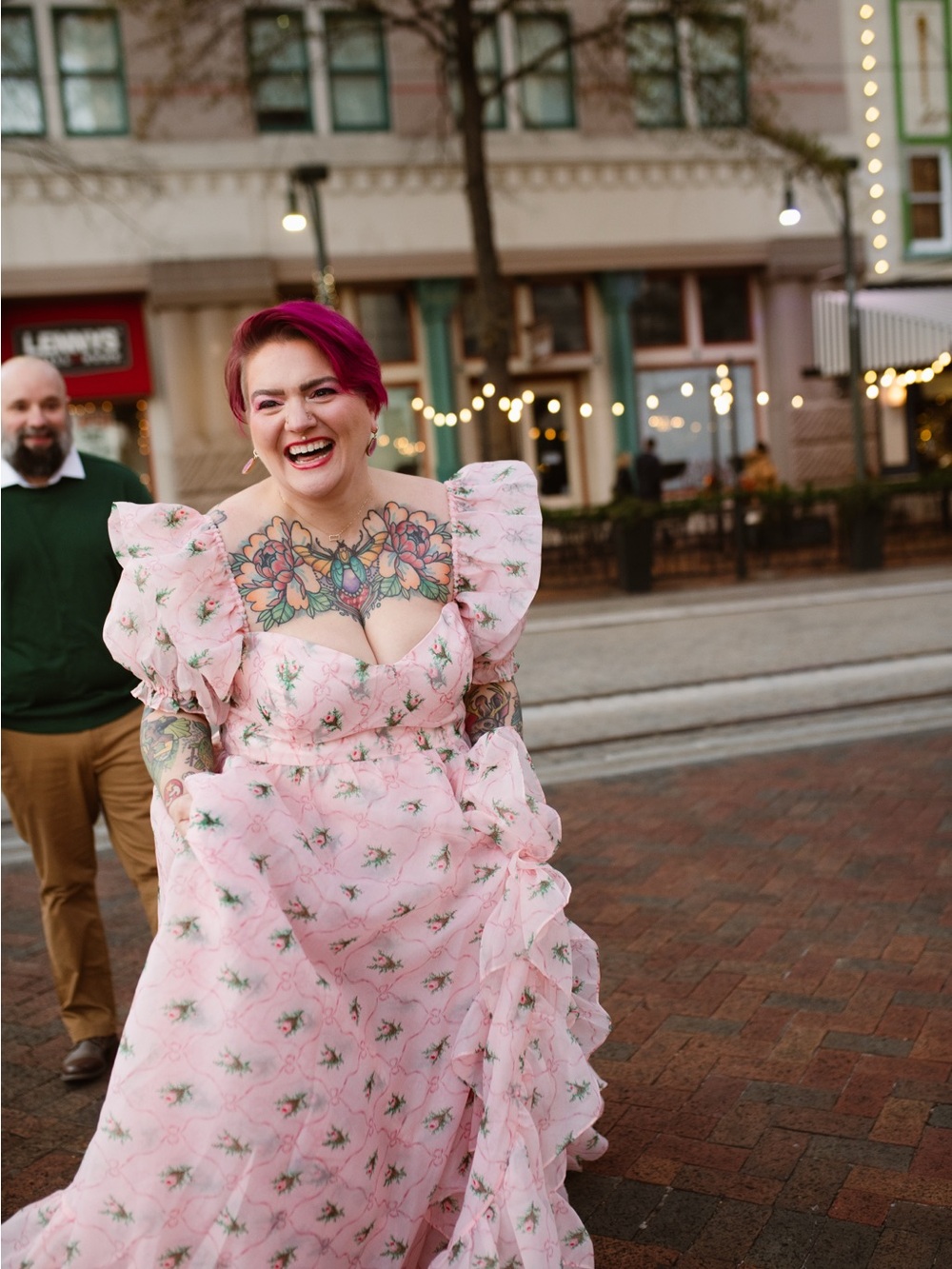 Selkie Carol In Bloom Gown - Picture 2 of 5